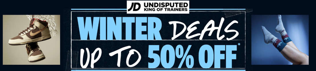 Winter Deals, up to 50% off*