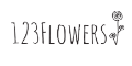 123 Flowers logo